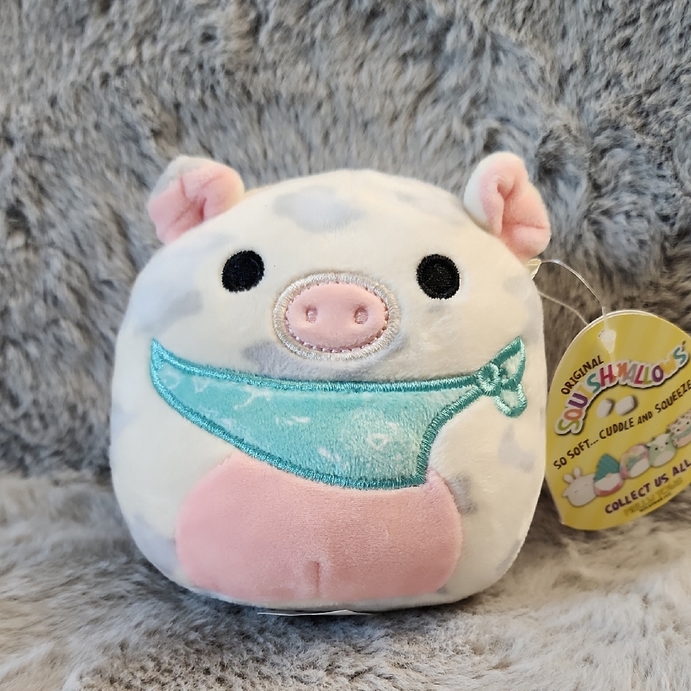 NWT Squishmallows Rosie‎ The Cow Easter Squad